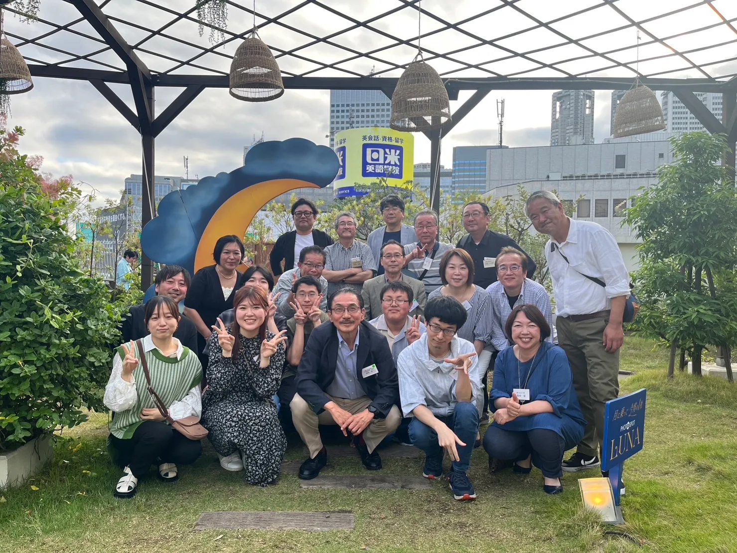 2023年 歓迎BBQの様子